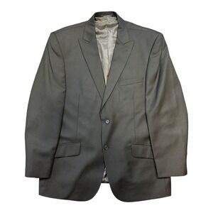 Claiborne Men's Sport Coat Blazer Gray 44S Two Button Classic Fit